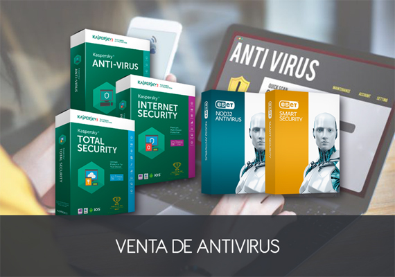 Venta de Antivirus Para uso personal al igual venta de Antivirus para Servidores.